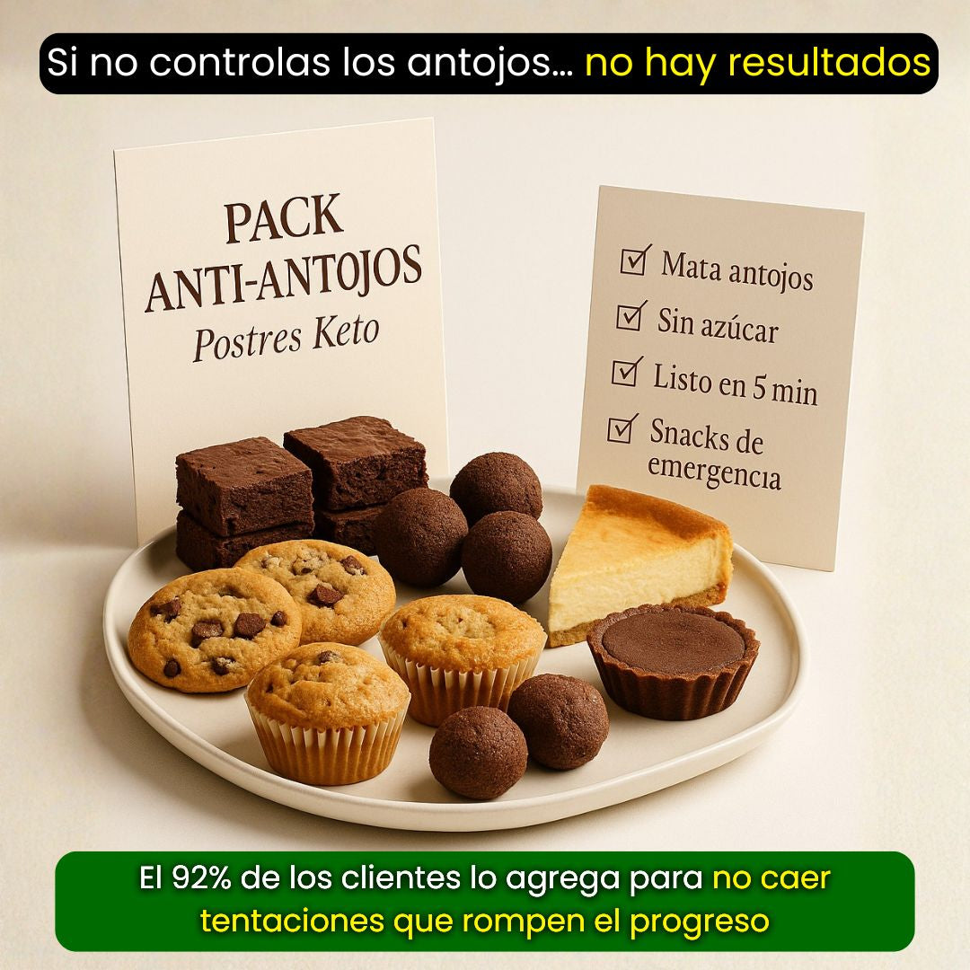 MASTER Anti-antojos (sin el, en cualquier tentación rompes tu progreso).